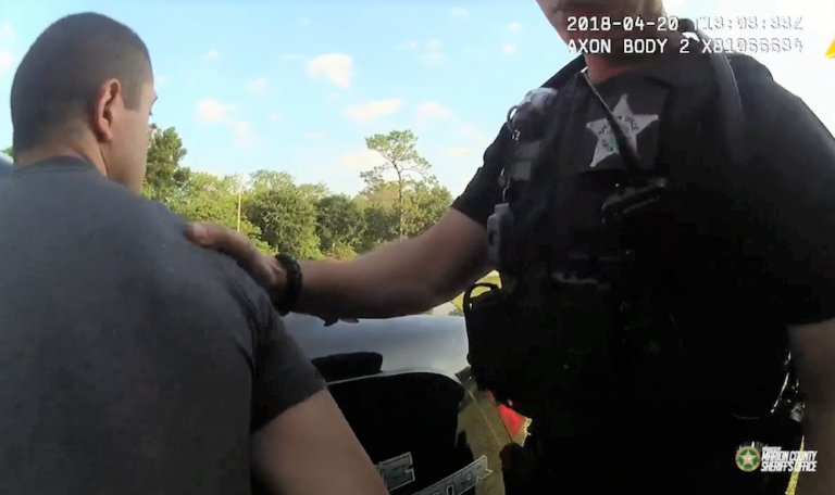Deputy’s body camera footage shows tense moments, arrest after Forest High School shooting