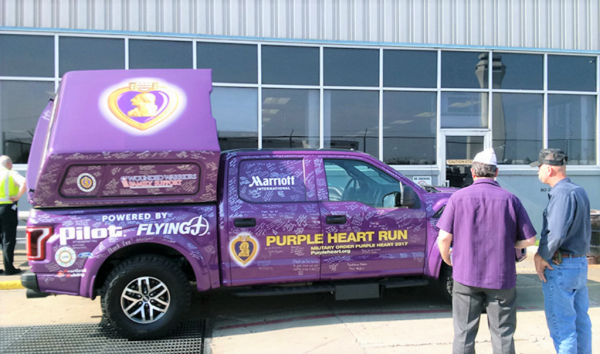 Purple Heart Truck Run’s journey across America includes July 3 stop in The Villages