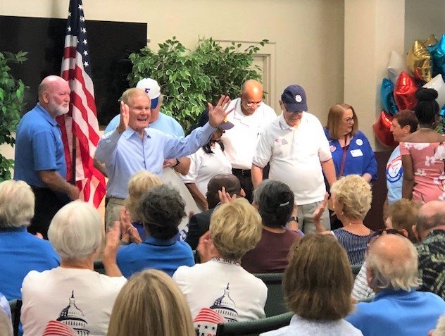 U.S. Sen. Nelson rallies supporters in Wildwood campaign stop focused on protecting Medicare and Social Security