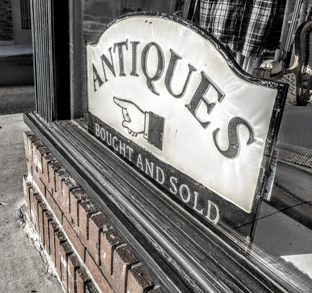 Antique shop in downtown Ocala, FL