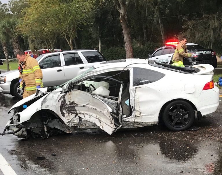 Driver ejected from vehicle after hydroplaning accident in Ocala
