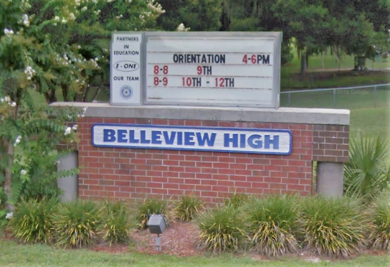 Belleview High School student arrested for bringing gun to school campus