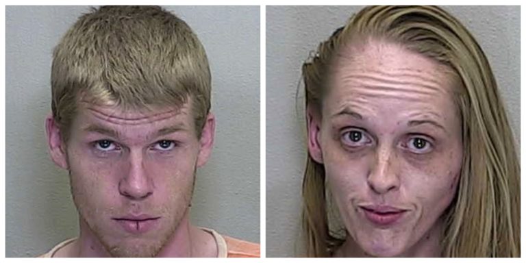 Weaving driver and his passenger nabbed on drug charges after Dunnellon traffic stop