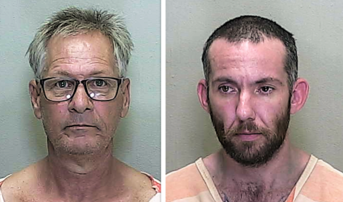 Two Marion County men behind bars after traffic stop at gas station