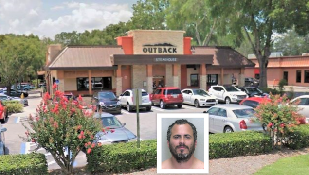 Ocala man behind bars after refusing to pay for food and drinks at steakhouse