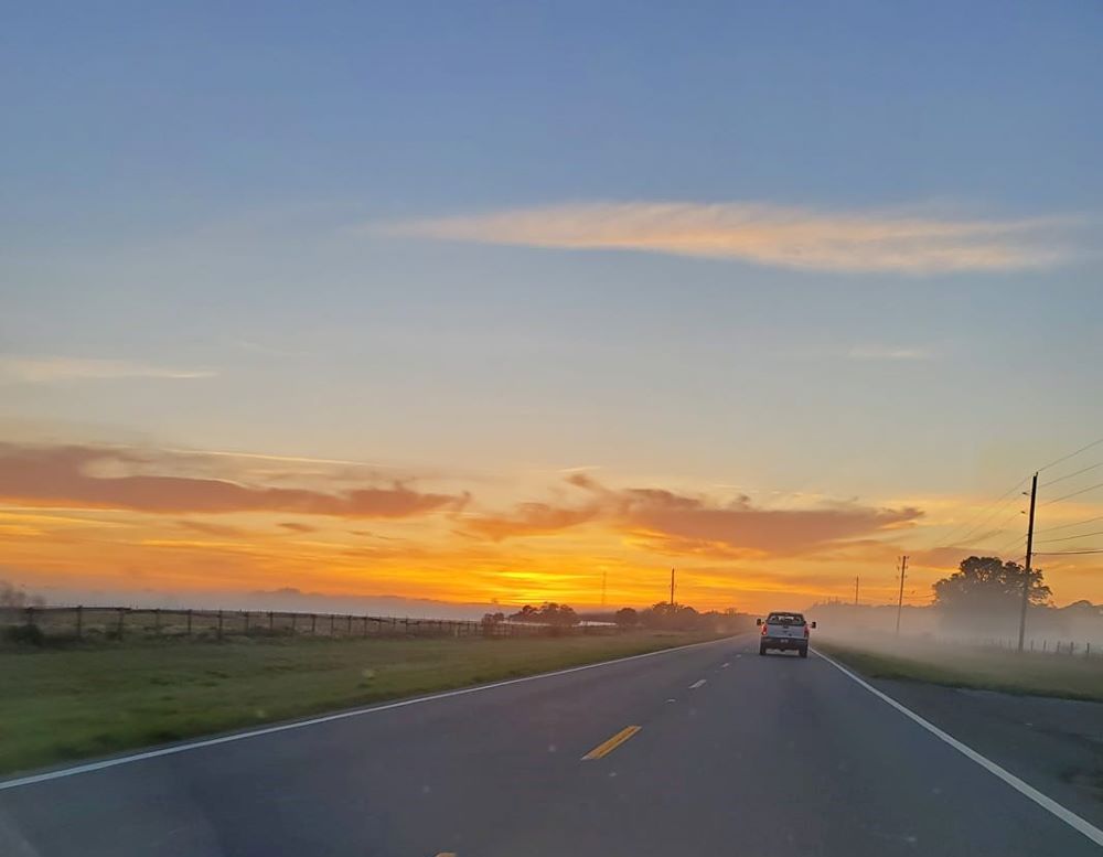 Beautiful sunset in Ocala