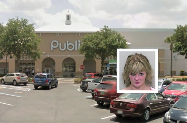 Woman jailed for allegedly striking Ocala police officer during scuffle outside grocery store