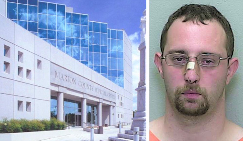 Marion County Courthouse security guard jailed after bloody battle with another man
