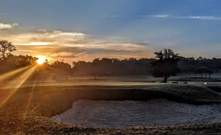 Sunrise From Ocala Golf Club