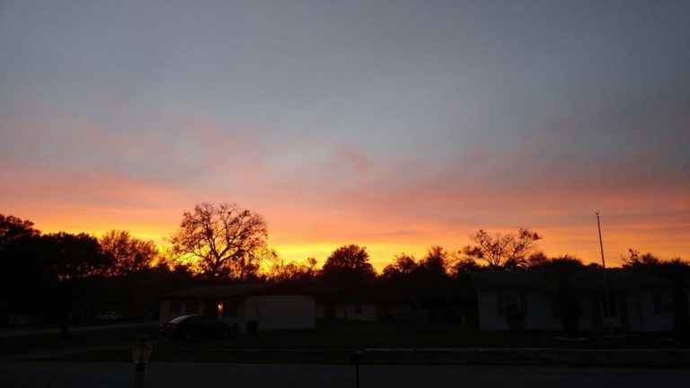 Amazing Sunset Captured in Ocala