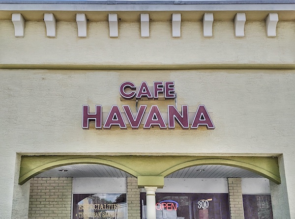 Cafe Havana located in Magnolia Village in Ocala, Florida