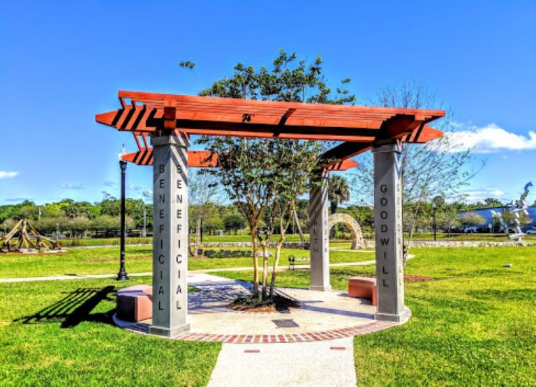 Arbor at Tuscawilla Art Park in Ocala