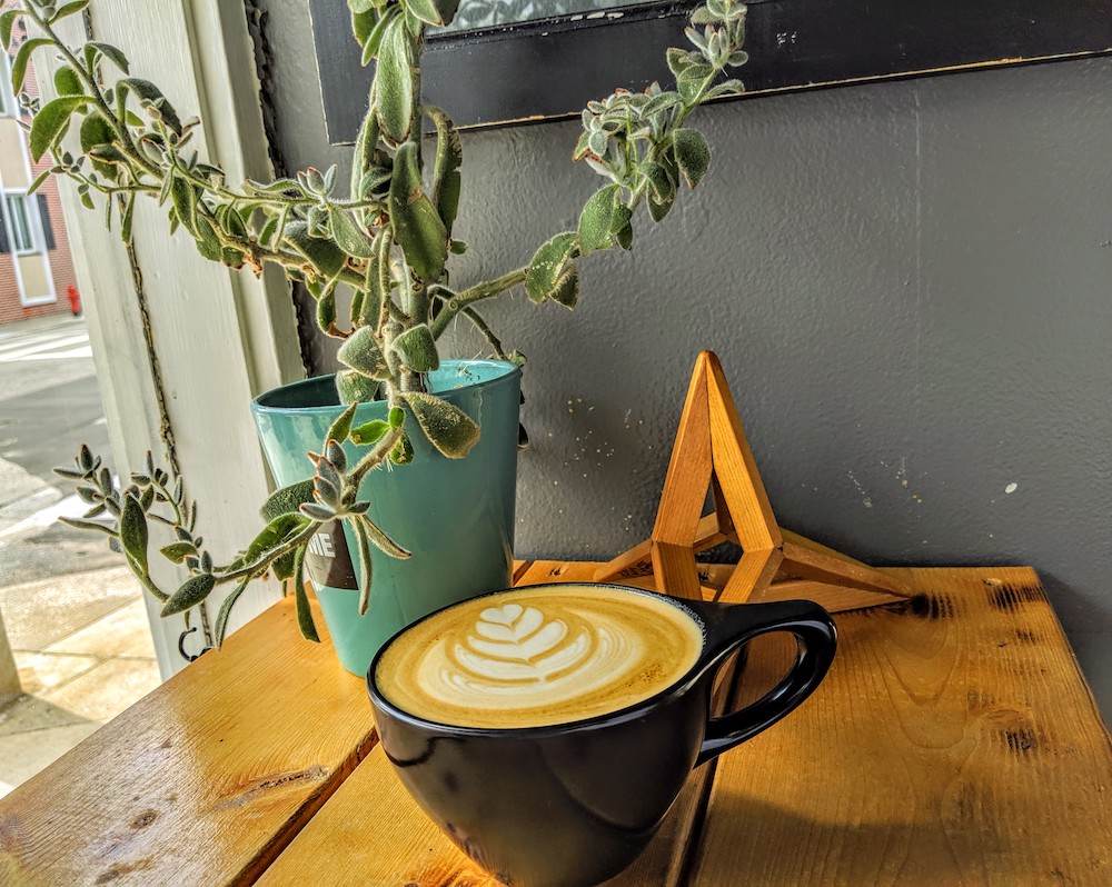Cappuccino at Symmetry in Downtown Ocala