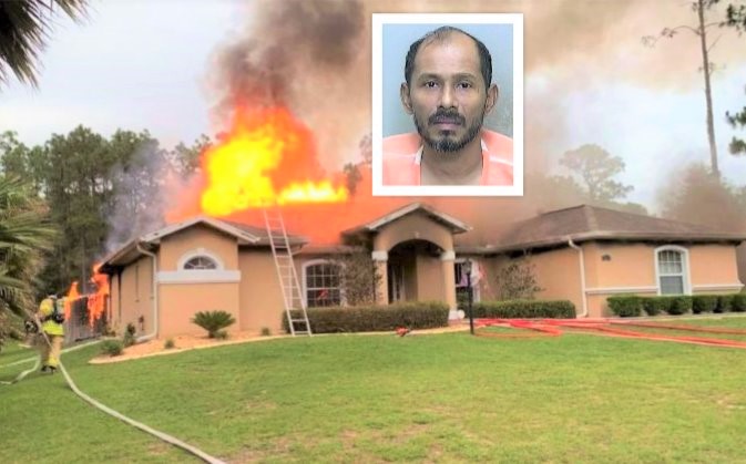 Ex-jockey sought in connection with arson fire behind bars in Marion County Jail