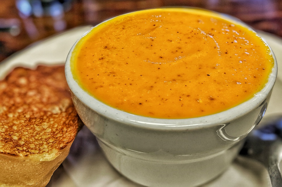 Tomato bisque at Molly Maguire's of Ocala