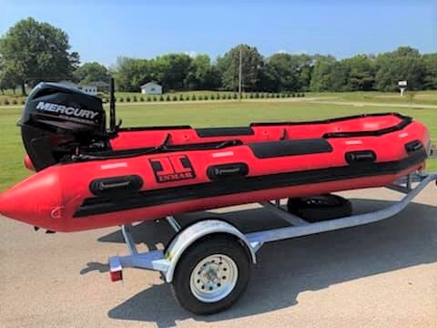 Marion firefighters receive new inflatable boats designed for water rescues