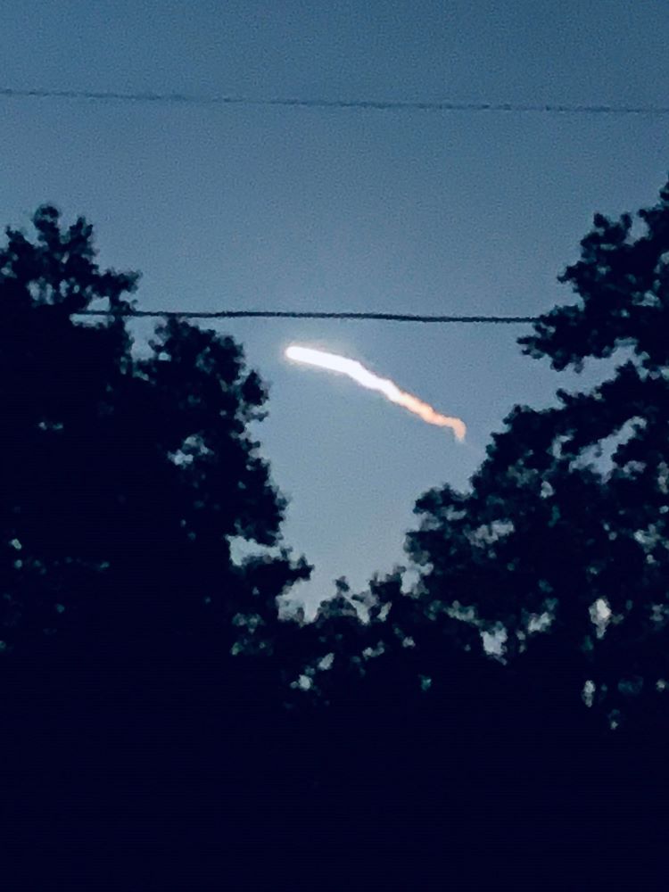 Rocket launch spotted over Ocala