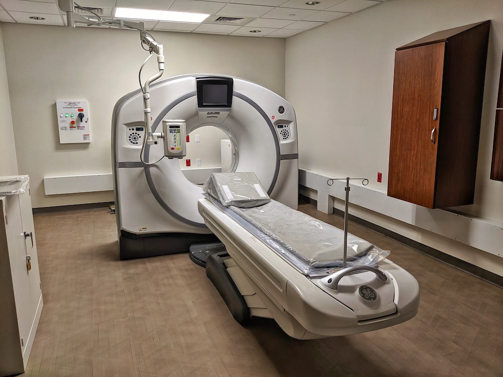 CT Scanner at Ocala Health Maricamp Emergency Room
