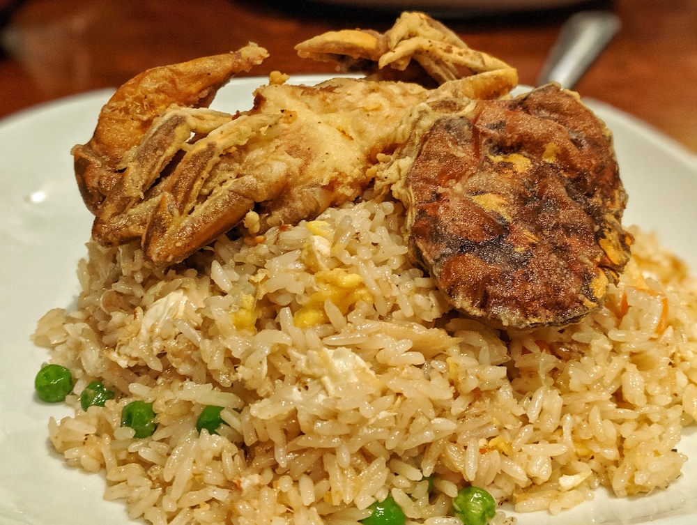 Crab fried rice at Ayuttaya Thai Cuisine in Ocala, Florida