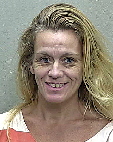 Ocala woman behind bars after being charged with possession of methamphetamine