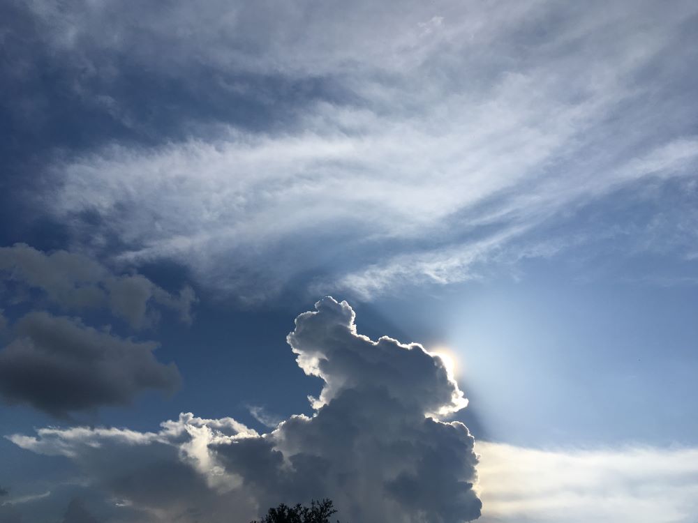 clouds over Ocala