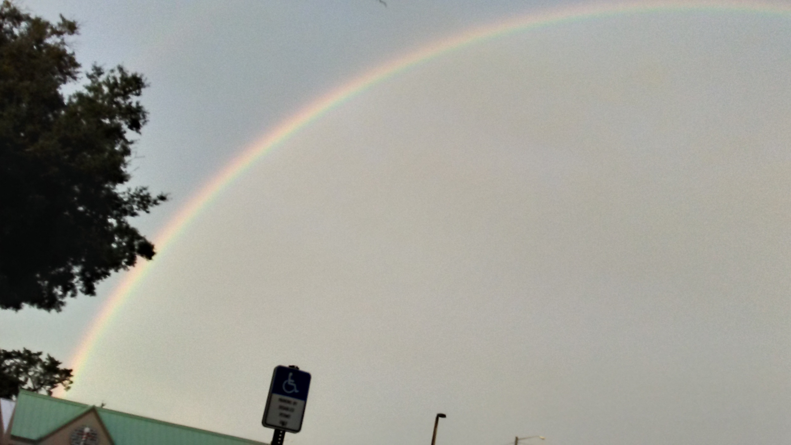 rainbow over Ocala