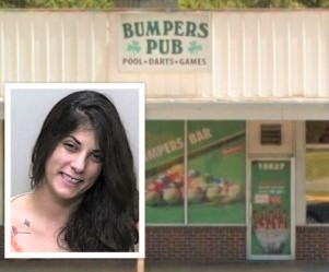 Woman who reeked of alcohol jailed after going berserk outside Belleview pub