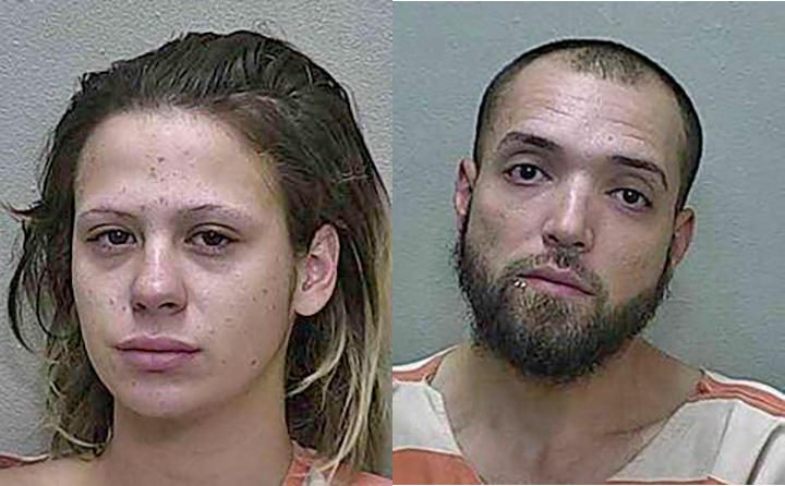 Man and woman arrested on drug charges after police chase