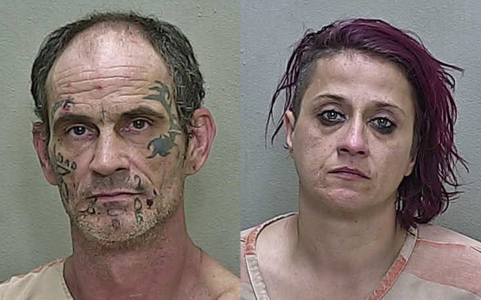 Alabama man, Georgia woman caught with drugs in stolen car in Belleview