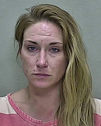Knife-wielding Belleview woman jailed on domestic battery charge