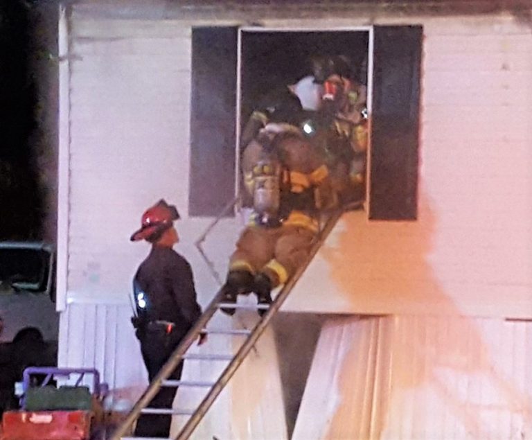 Marion County firefighters rescue woman trapped in burning mobile home
