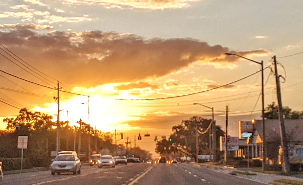 Sunset Sky Over East Silver Springs Boulevard