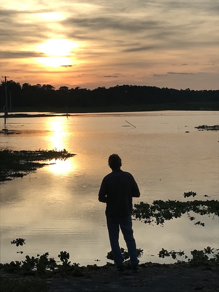 Summer Sunset On The Ocklawaha River