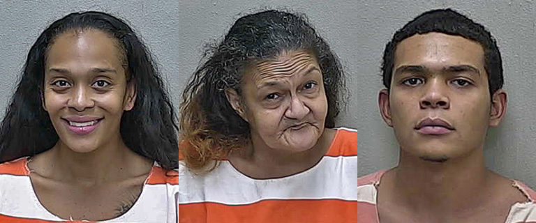 Ocala woman jailed along with mother and brother after spat