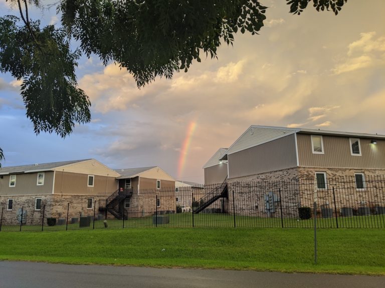 Rainbow Over Apartments In East Ocala