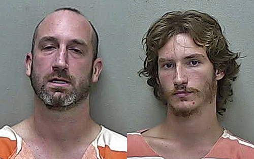 Father and son rat each other out over drugs in car