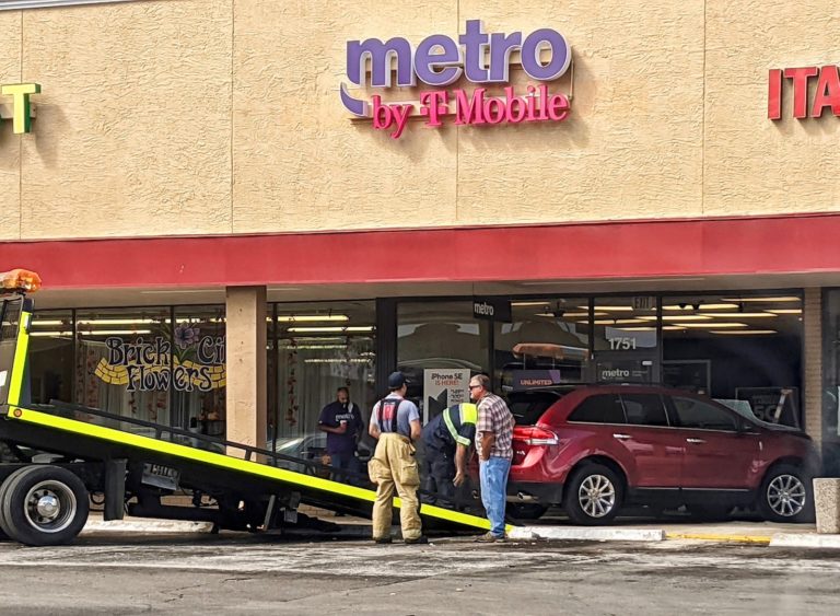 Two vehicles crash into two separate Ocala businesses on same day