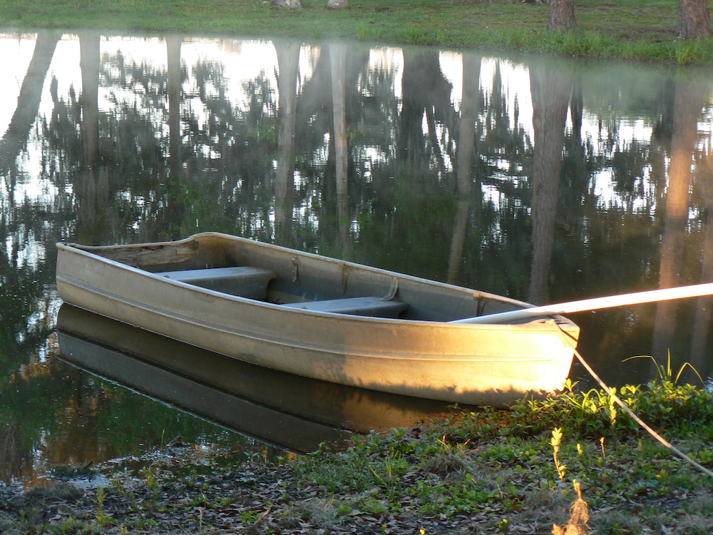 Empty Rowboat In Reddick