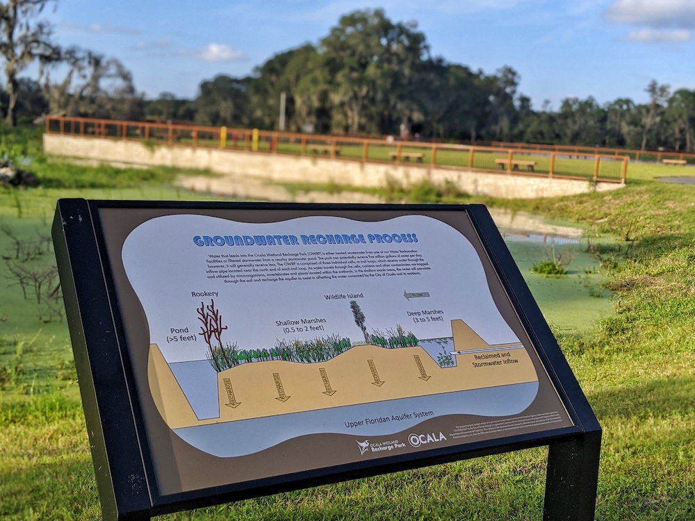 Groundwater Recharge Process at the Ocala Wetland Recharge Park