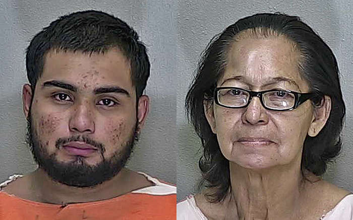 Belleview man and his mother accused of holding woman captive