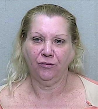 Belleview woman behind bars after being accused of tossing urine at guy pal