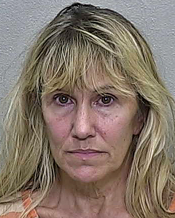 Dunnellon woman charged with battering man after church