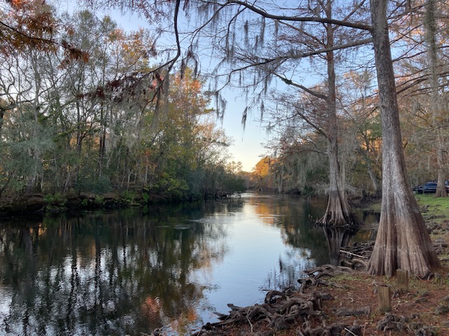 Beautiful Evening At Stumpknockers Restaurant In Dunnellon
