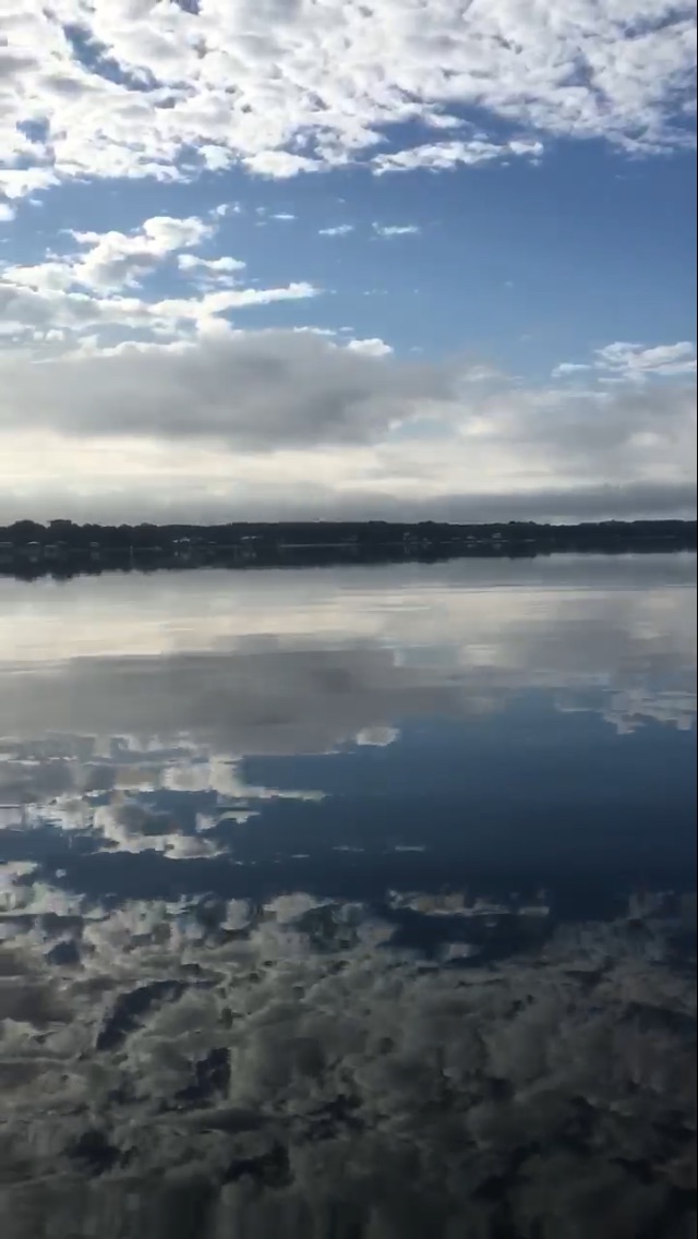 Water As Smooth As Glass On Lake Weir