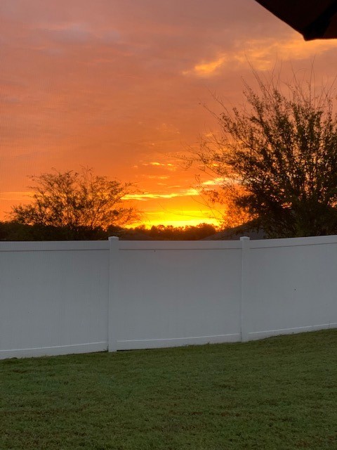Beautiful Sunrise View From Backyard In Belleview