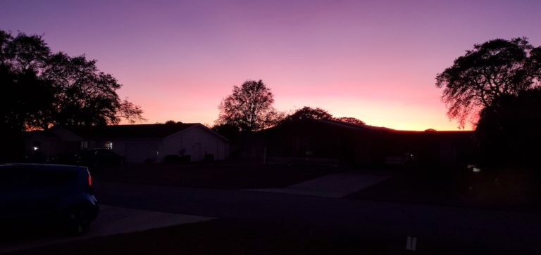 Beautiful Sunset From Marion Landing
