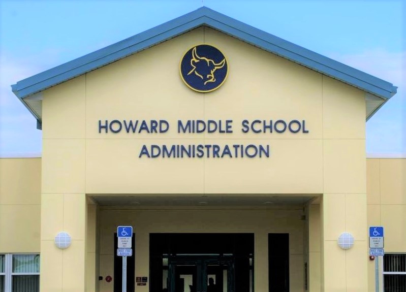Howard Middle School at 1655 N.W. 10th Street in Ocala