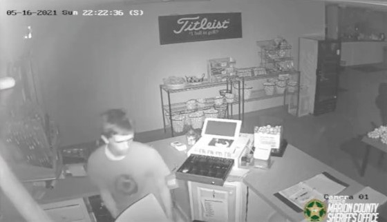 Country club burglar