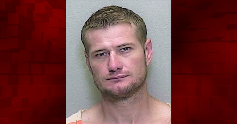 Ocklawaha man jailed after being accused of tossing meth on roof of minimart