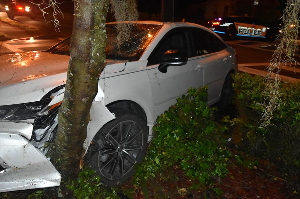 Camry strikes man